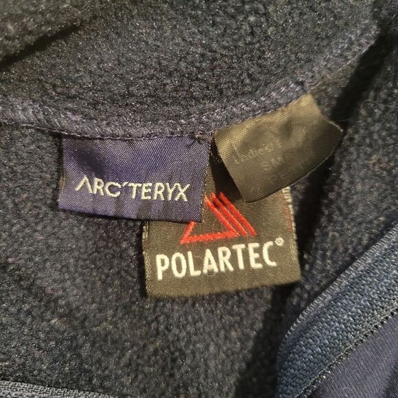 Arc'Teryx 1/4 zip Polartec Fleece Pullover, Small Petite - Picture 6 of 11